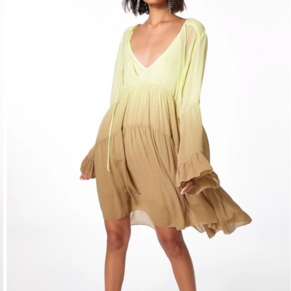 Young fabulous and broke tie-dye BoHo mini Dress - Picture 13 of 13